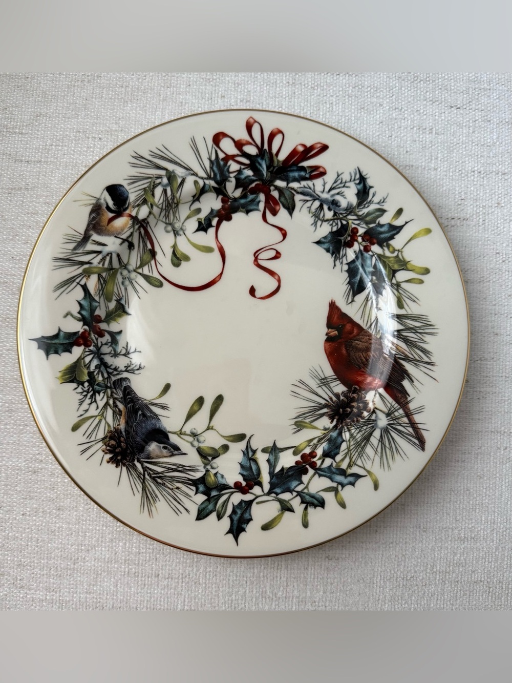 Lenox Winter Greetings 8” Salad Plate